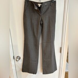 Garnet Hill 100% Wool Charcoal Trousers